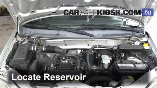 2001 Opel Agila Design 1.3L 3 Cyl. Líquido limpiaparabrisas Agregar líquido